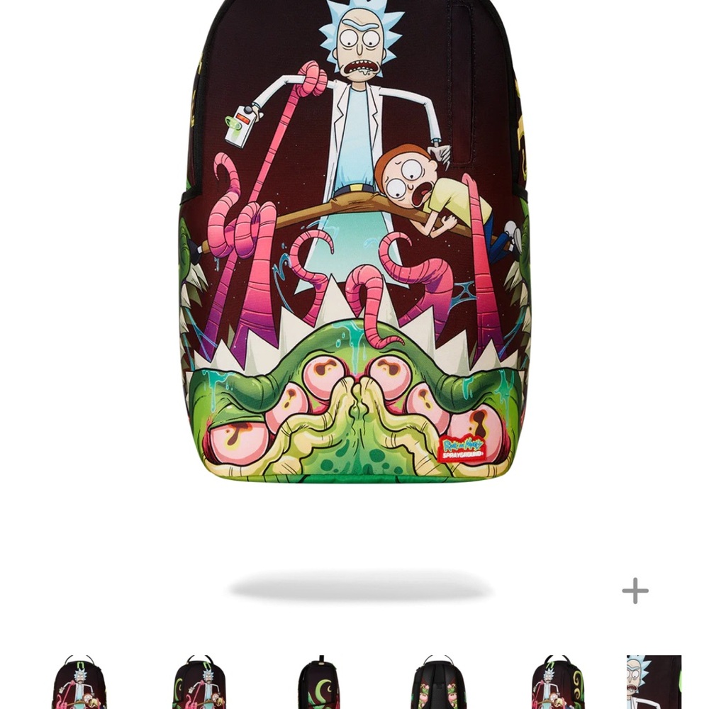 Sprayground Multicolor Cartoon Backpack